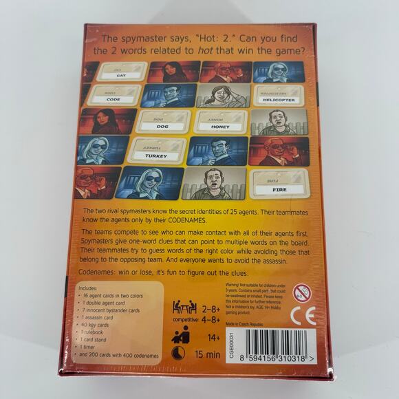 Codenames Word Party Game by Vlaada Chvatil New Sealed - Picture 2 of 2